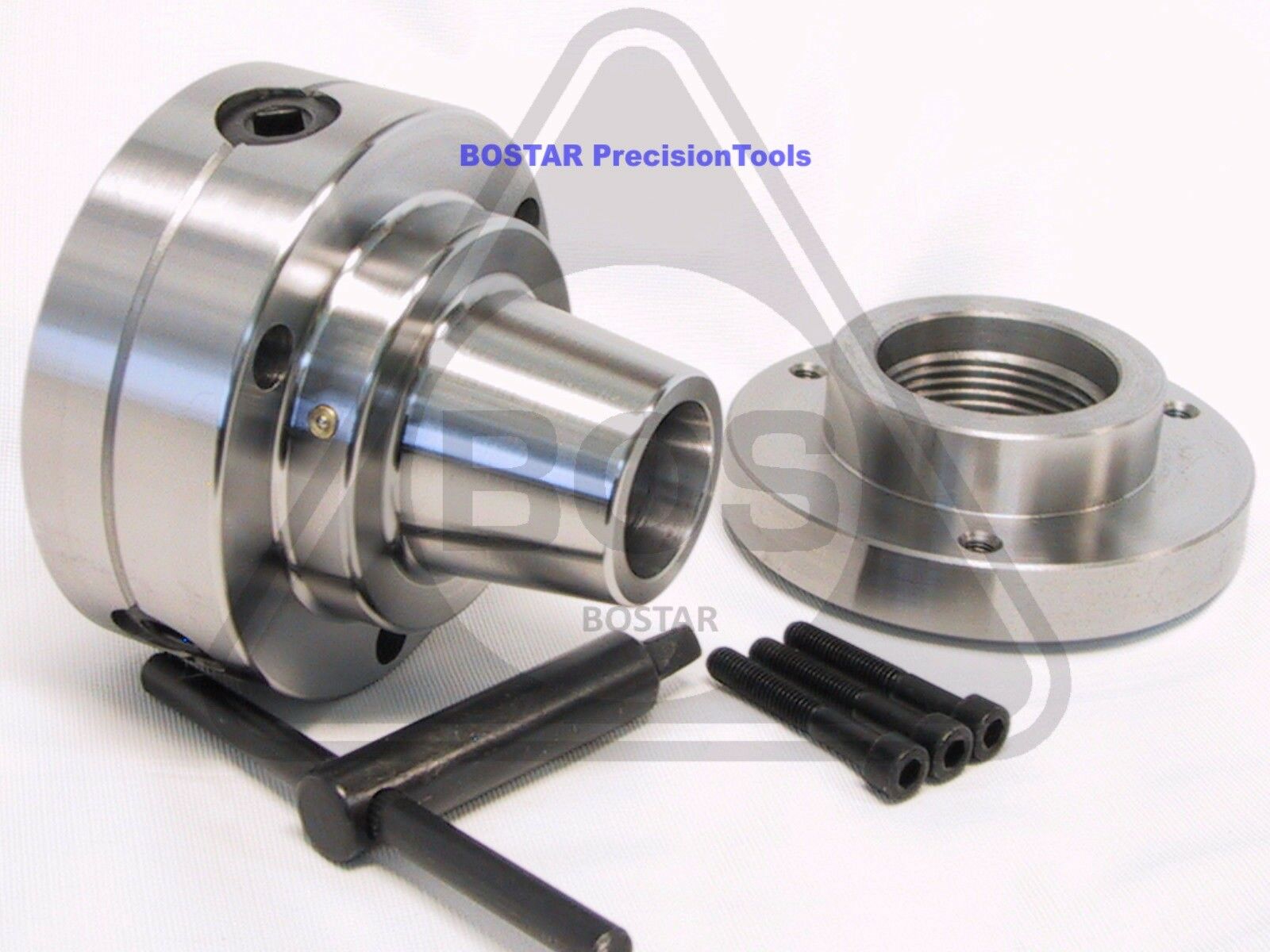 Bostar  5c Collet Lathe Chuck Closer With Semi-finished Adp.2-1/4" X 8 Thread