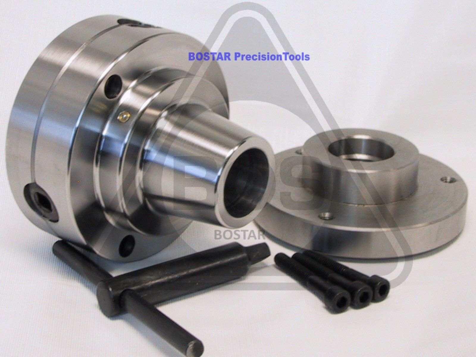 Bostar  5c Collet Lathe Chuck Closer With Semi-finished Adp. 1-1/2" X 8 Thread